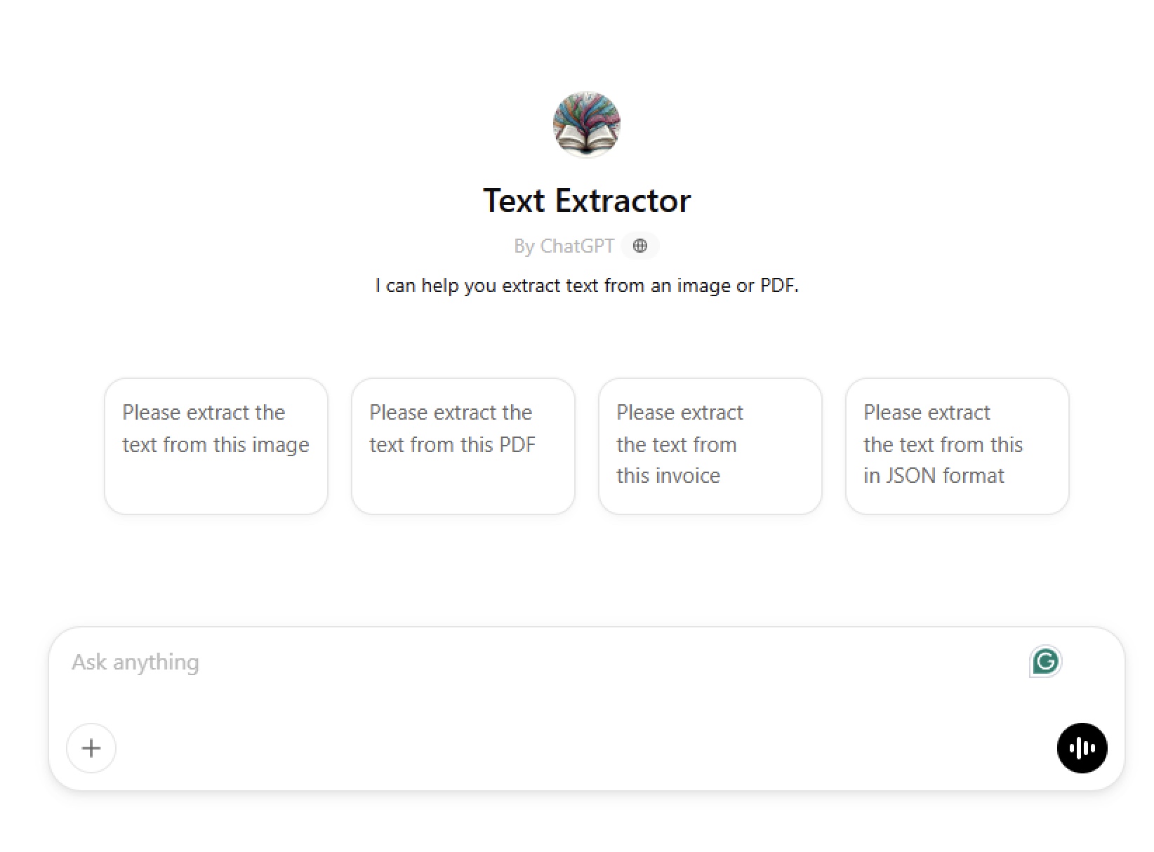 text extractor